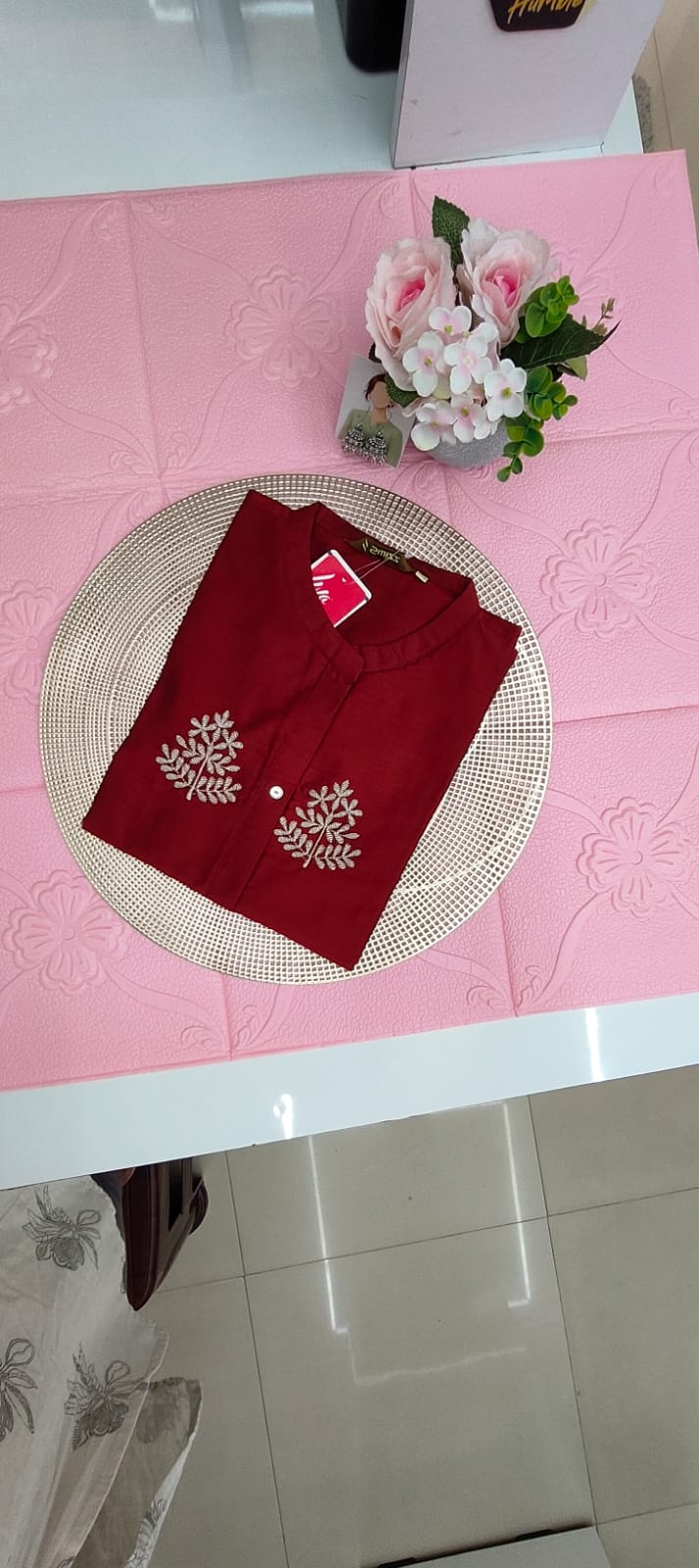 A-Line Kurti with Pocket view 4